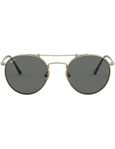 Ray Ban RB8147 913757 Round Double Bridge Titanium