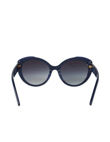 Prada SPR01Y 08V-08I Square Shape Azul transparente