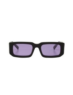 Prada SPR 06YS 027-01O Square Shape Abstract Black Purple 2