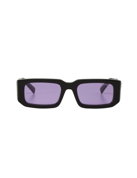 Prada SPR 06YS 027-01O Square Shape Abstract Black Purple