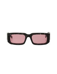 Prada SPR 06YS 05W-06O Square Shape Abstract Black White 2