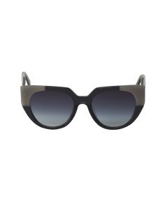 Prada SPR14W 07Q-409 Oversized Cat Eye Gris Degradado 2