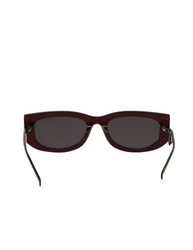 Prada SPR 14Y 08Z-5S0 Symbole Rectangle Vino Negro