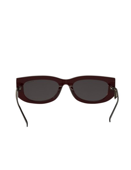 Prada SPR 14Y 08Z-5S0 Symbole Rectangle Vino Negro