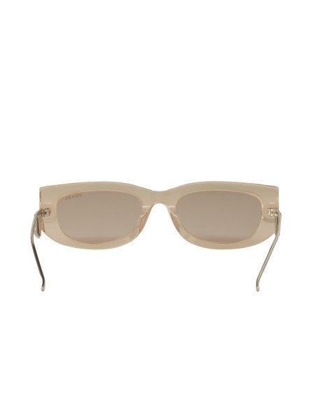 Prada SPR 14Y 19M-4I2 Symbole Rectangle Crystal Beige