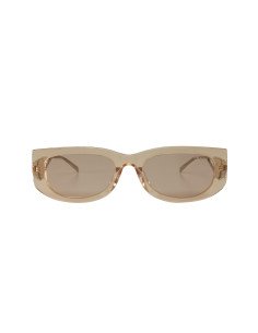 Prada SPR 14Y 19M-4I2 Symbole Rectangle Crystal Beige 2
