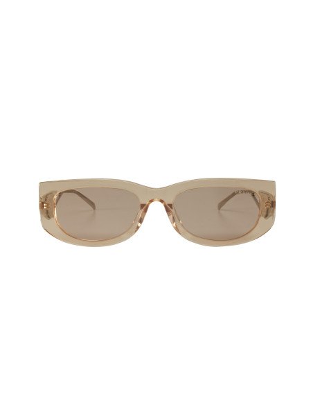 Prada SPR 14Y 19M-4I2 Symbole Rectangle Crystal Beige
