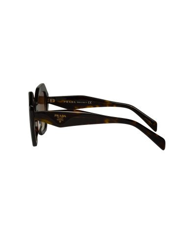 Prada SPR16W 2AU-6S1 Square Shape Cafe Degradado Carey