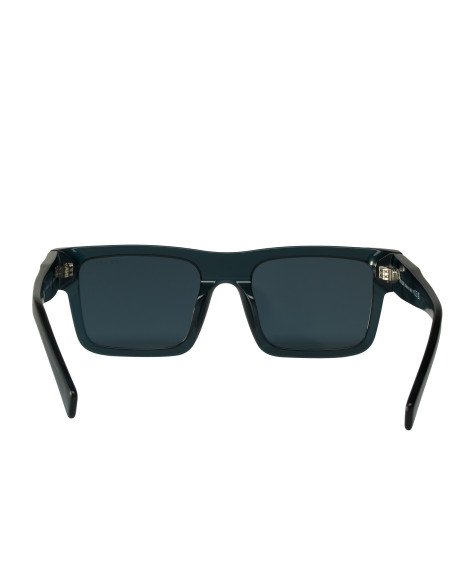 Prada SPR 19WS 08Q-420 Square Shape Crystal Blue