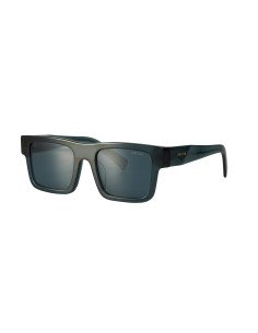 Prada SPR 19WS 08Q-420 Square Shape Crystal Blue