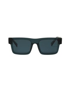 Prada SPR 19WS 08Q-420 Square Shape Crystal Blue 2