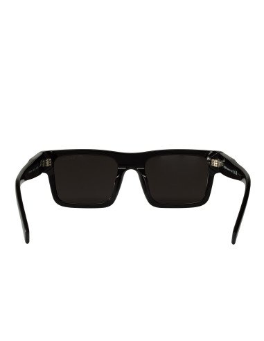 Prada SPR 19WS 1AB-2B0 Square Shape Silver Black