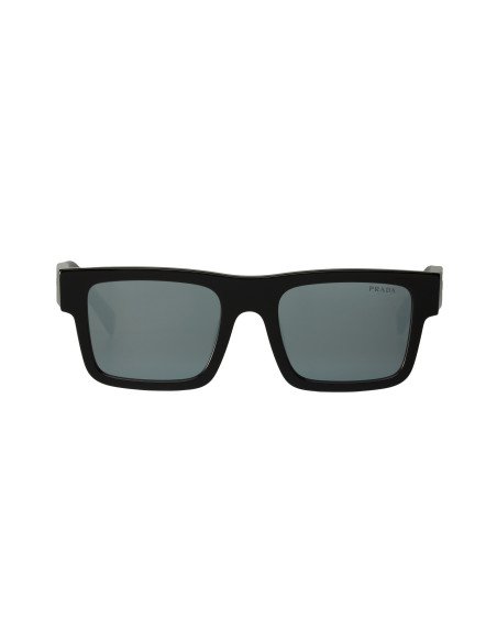 Prada SPR 19WS 1AB-2B0 Square Shape Silver Black