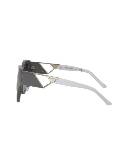 Prada SPR 21Y 07Z-08I Square Shape Gris Blanco