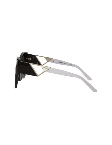 Prada SPR 21Y 1AB-5S0 Square Shape White Black