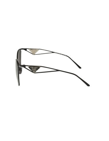 Prada SPR 50ZS 1AB-03T Irregular Black Silver Tampo Triangles
