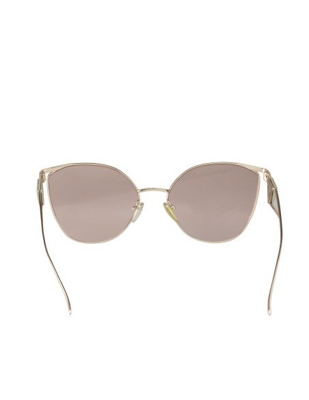 Prada SPR 50ZS SVF-05T Irregular Pink Gold Tampo Triangles