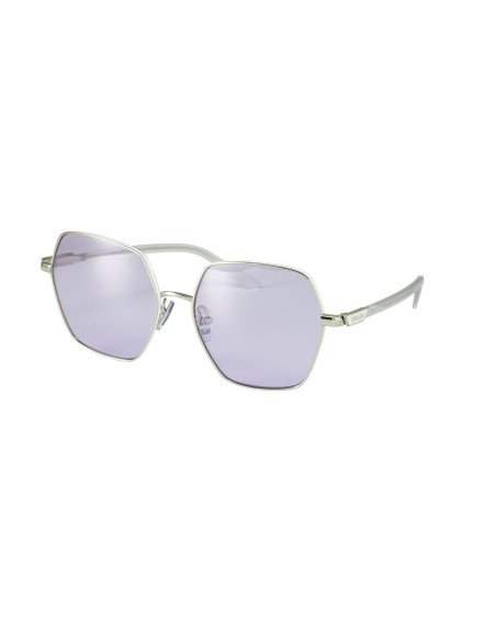 Prada SPR56Y 1BC-09M Hexagon Shape Lila Plata