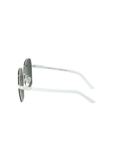 Prada SPR56Y 461-5Z1 Hexagon Shape Blanco Gris