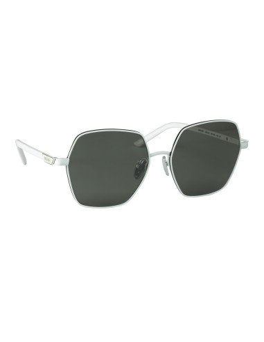 Prada SPR56Y 461-5Z1 Hexagon Shape Blanco Gris