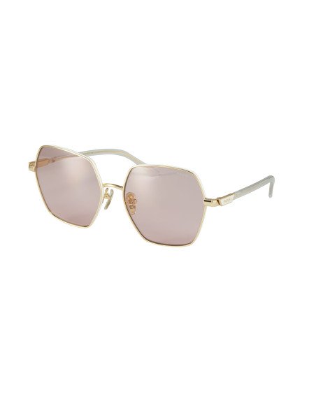 Prada SPR56Y ZVN-06I Hexagon Shape Rosa Dorado