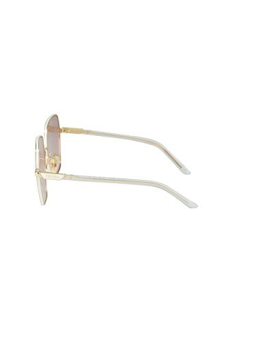 Prada SPR56Y ZVN-06I Hexagon Shape Rosa Dorado
