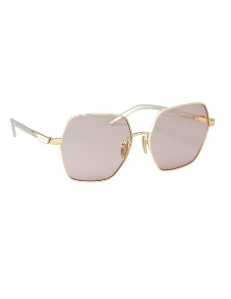 Prada SPR56Y ZVN-06I Hexagon Shape Rosa Dorado