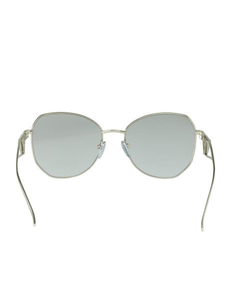 Prada SPR 57YS 1BC-07D Butterfly Shape Gray Silver
