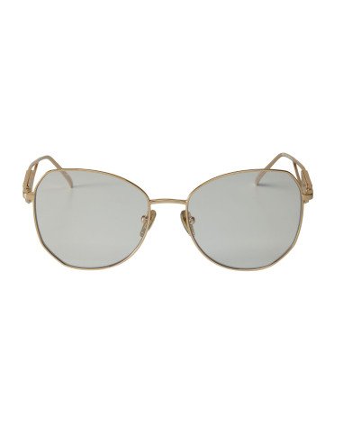 Prada SPR 57YS ZVN-08N Irregular White Gold
