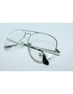 Ray Ban Oftalmico Rb6489 2501 Plateado Aviator Large Metal | Sunnie... 2
