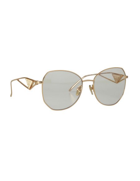 Prada SPR 57YS ZVN-08N Irregular White Gold