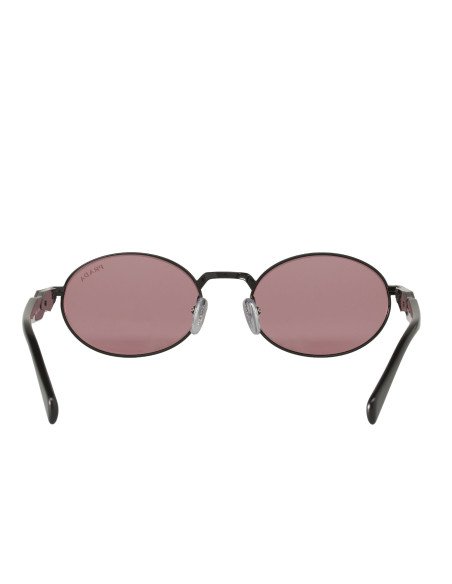 Prada SPR 65ZS ZVN-09T Oval Shape Pale Gold Dark Grey