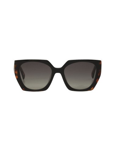 Prada SPR15W  389-0A7 Rectangle Shape Carey Negro