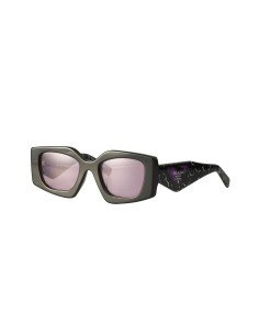 Prada SPR15Y-F 1AB-07Q Symbole abstract Vino Negro