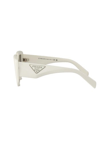 Prada SPR 14Z 142-5S0 Butterfly Shape Blanco Gris