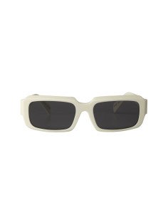 Prada SPR 27ZS 17K-08Z Square Shape White Silver 2