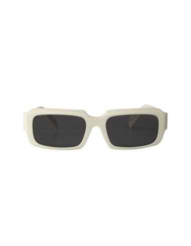 Prada SPR 27ZS 17K-08Z Square Shape White Silver