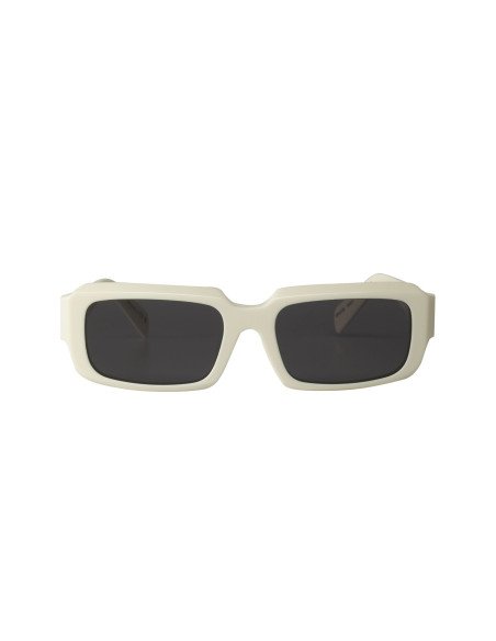Prada SPR 27ZS 17K-08Z Square Shape White Silver