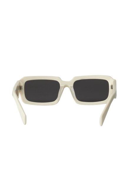 Prada SPR 27ZS 17K-08Z Square Shape White Silver