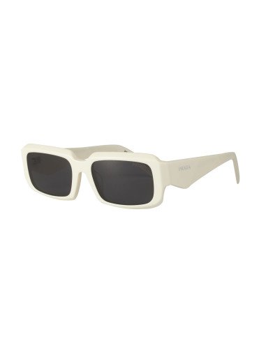 Prada SPR 27ZS 17K-08Z Square Shape White Silver