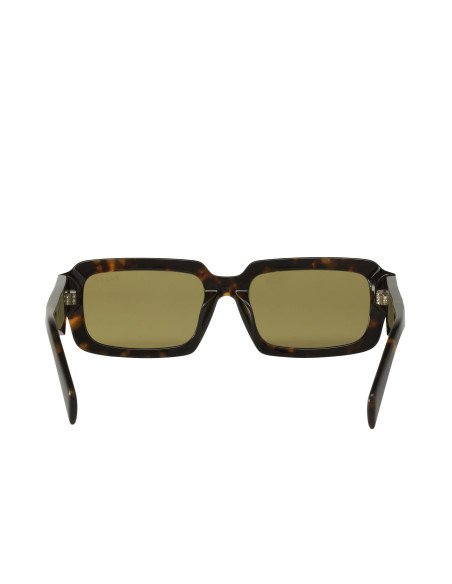 Prada SPR 27ZS 19J-09Z Square Shape Tortoise Gold