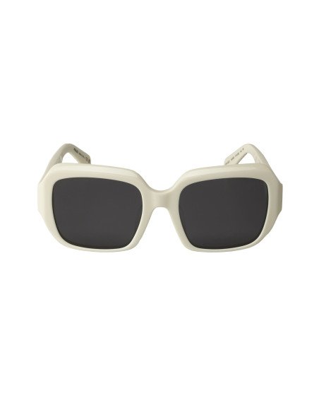 Prada SPR 28ZS 17K-08Z Square Shape White Silver