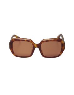 Prada SPR 28ZS 10L-07V Square Shape Orange light Tortoise 2