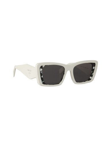 Prada SPR 08YS 02V-5S0 Oversized rectangular White