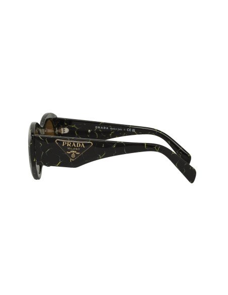 Prada PR 20ZS 19D-01T Square Shape Cafe Negro