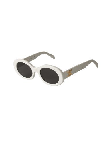 Celine CL40194U 5225A Oval Shape Blanco Dorado