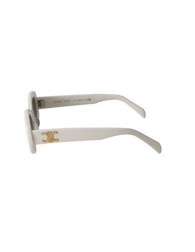 Celine CL40194U 5225A Oval Shape Blanco Dorado