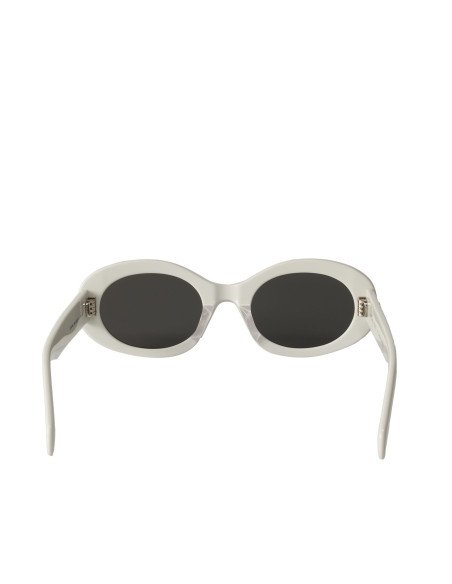Celine CL40194U 5225A Oval Shape Blanco Dorado