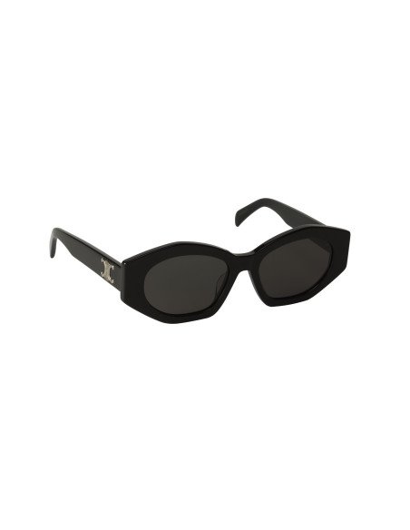 Celine CL40238U 01A TRIOMPHE 08 Black Silver