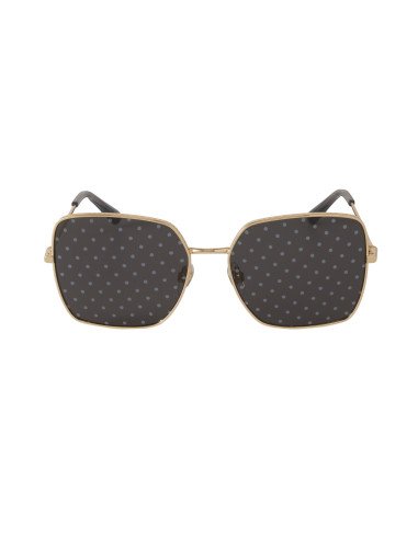 Dolce & Gabbana DG2242 02/L Square Shape Negro Puntos Dorado